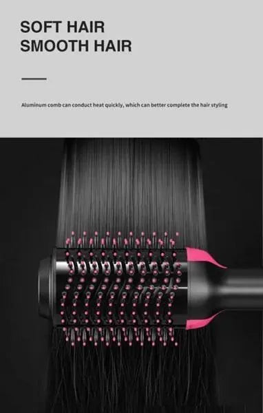 One Step Hair Dryer & Styler Black Pink