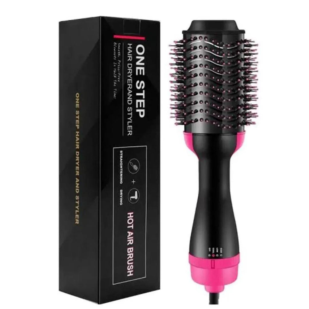 One Step Hair Dryer & Styler Black Pink